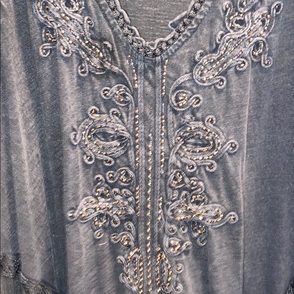 Free People Black/Washed Out gray Dress - Picture 4 of 4